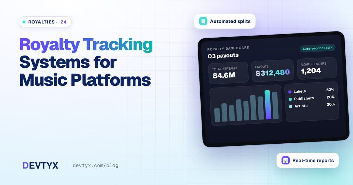 Royalty Tracking Systems for Music Platforms