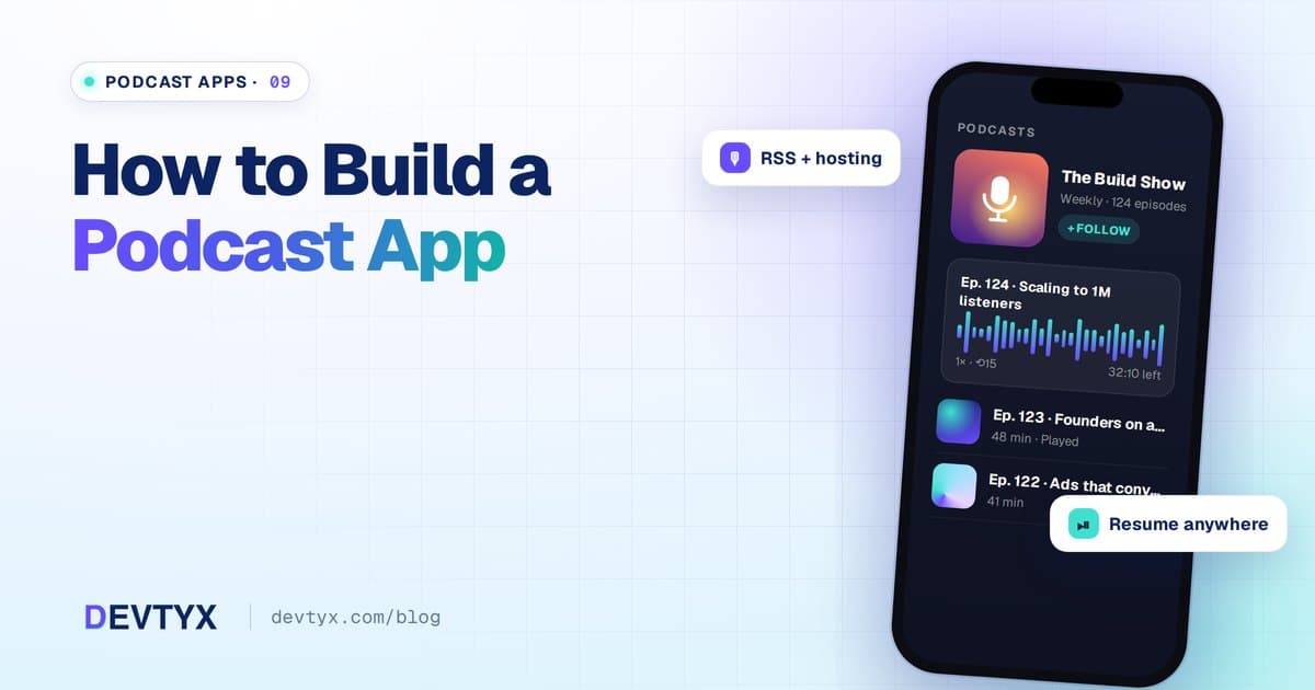 How to Build a Podcast App