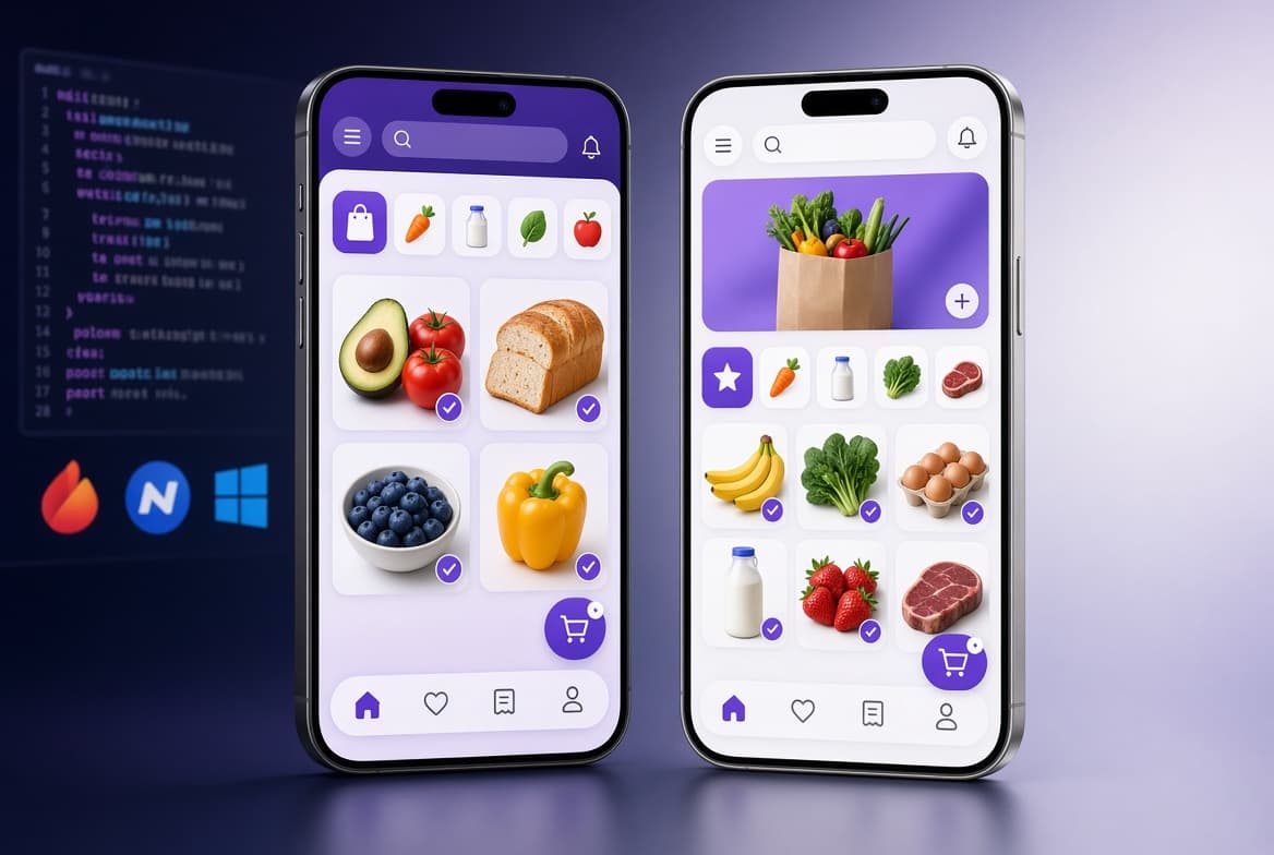 Cross Platform App Development vs Native: Which Is Right for Your Grocery App?